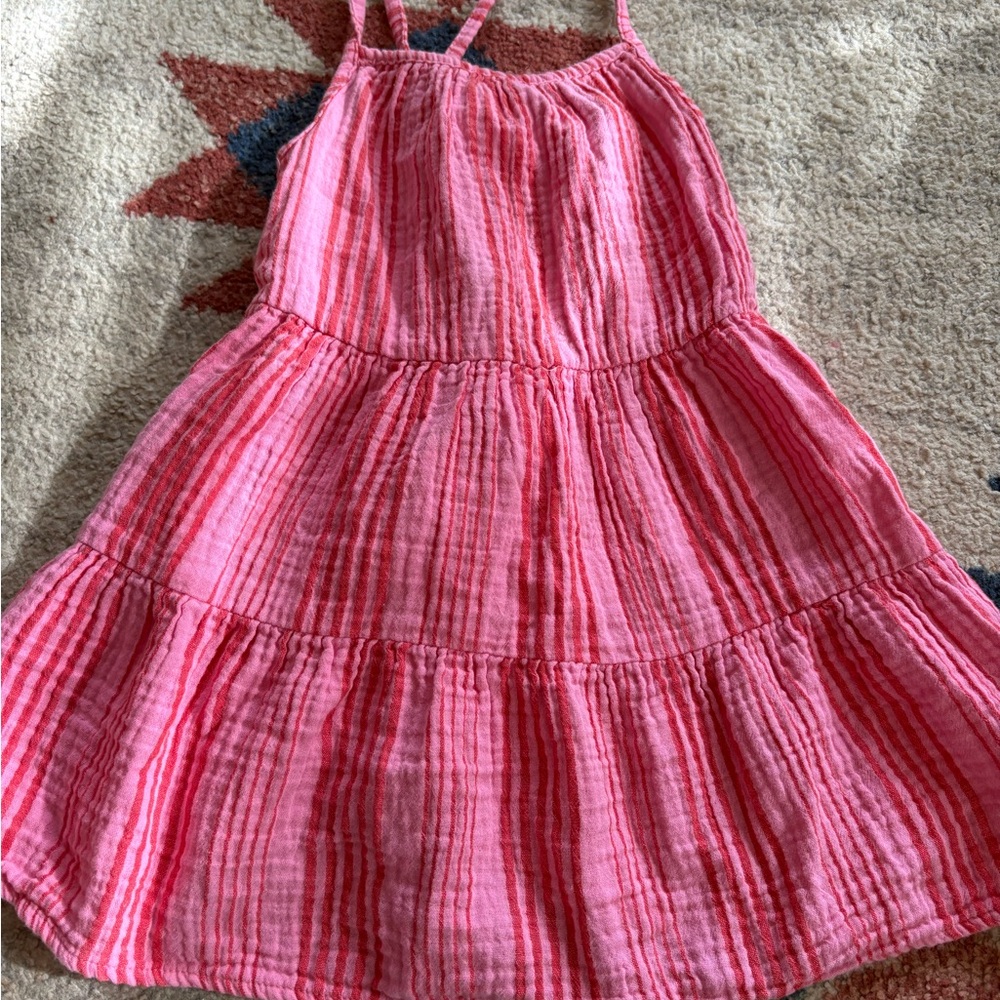 Cat & Jack Pink and Red Casual Dress